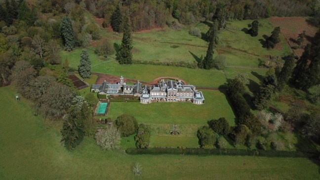 Lawers House - Aerial South