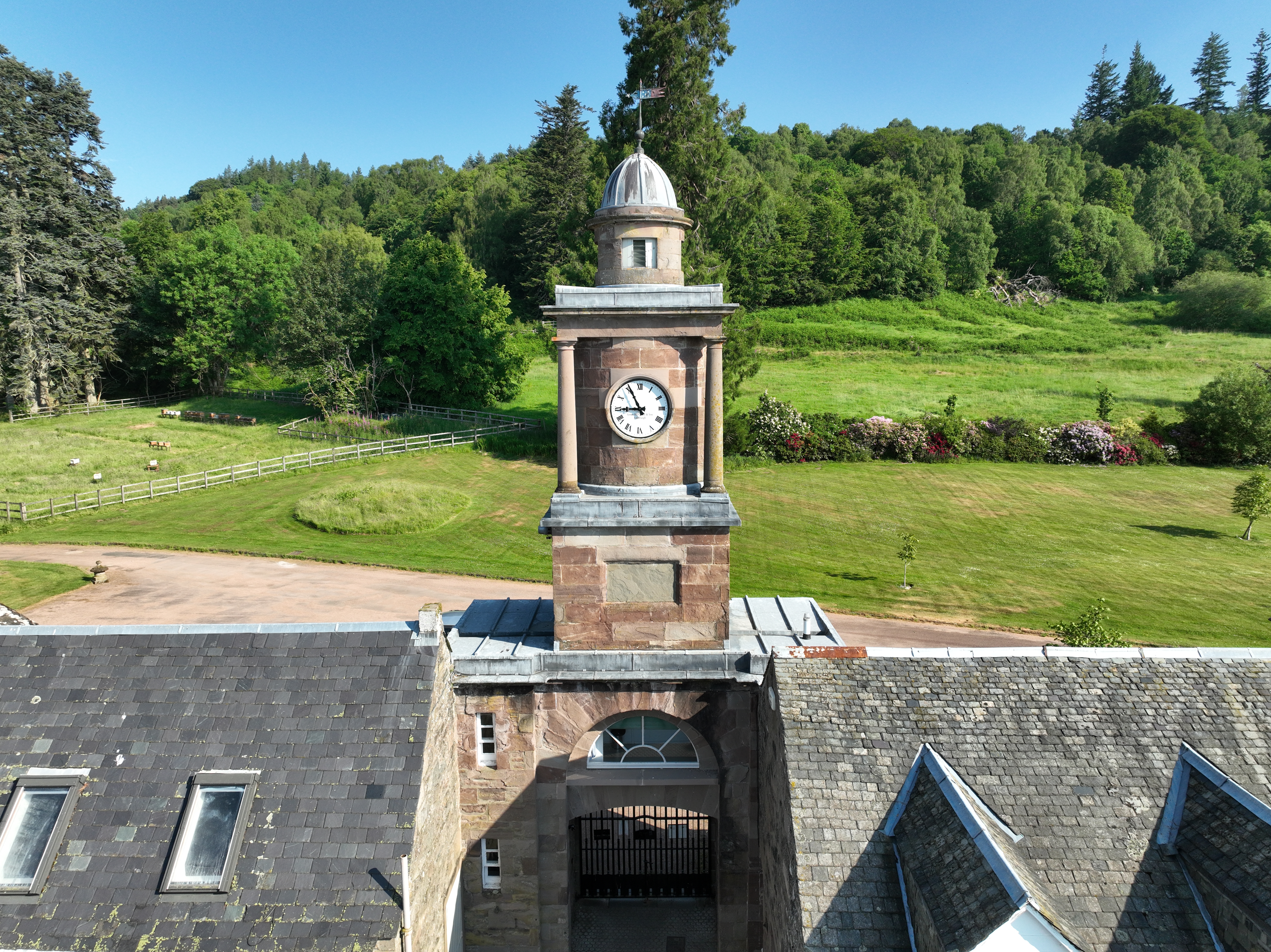 Lawers House - Clock Tower