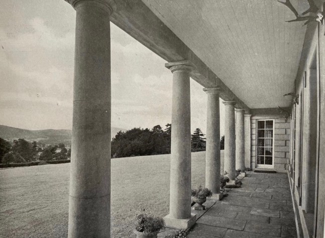 View from East Colonnade 1925